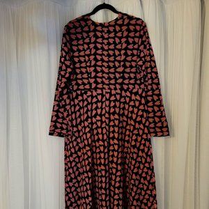 Pink Heart Dress/Black